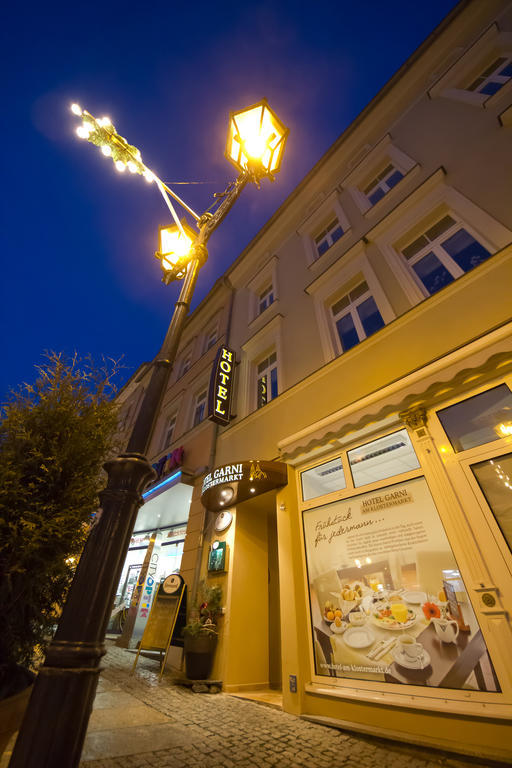 Hotel Garni Am Klostermarkt Plauen Buitenkant foto