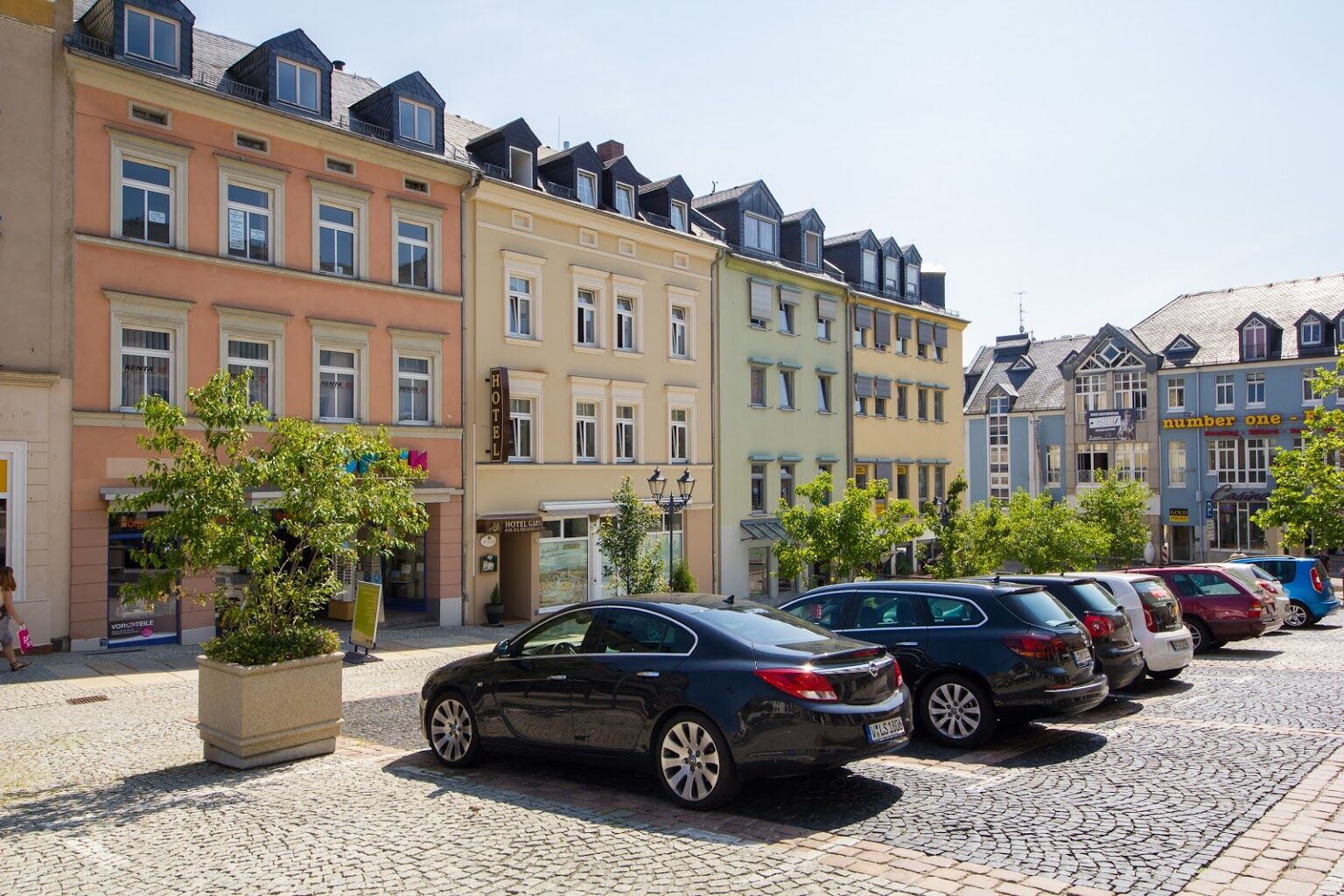 Hotel Garni Am Klostermarkt Plauen Buitenkant foto